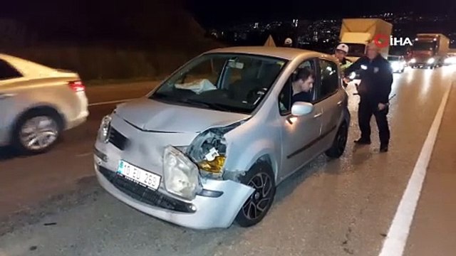 Samsun'da zincirleme trafik kazası: 1 yaralı