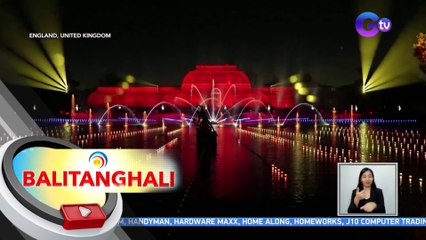 Christmas Lights Show, tampok sa isang garden sa U.K. | BT