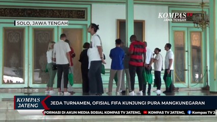 Jeda Turnamen, Official FIFA Kunjungi Pura Mangkunegaran