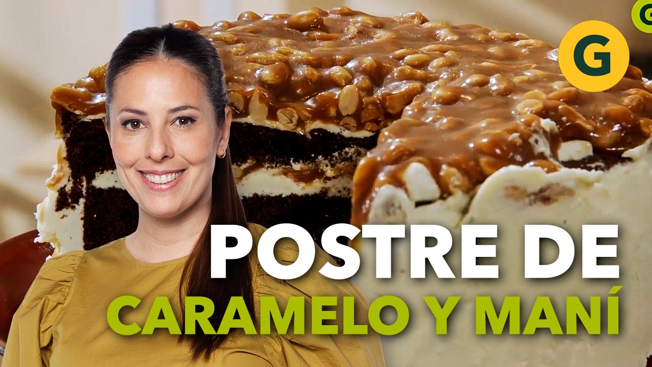POSTRE DE CARAMELO y MANÍ: una COMBINACIÓN PERFECTA de la mano de Estefi Colombo | El Gourmet