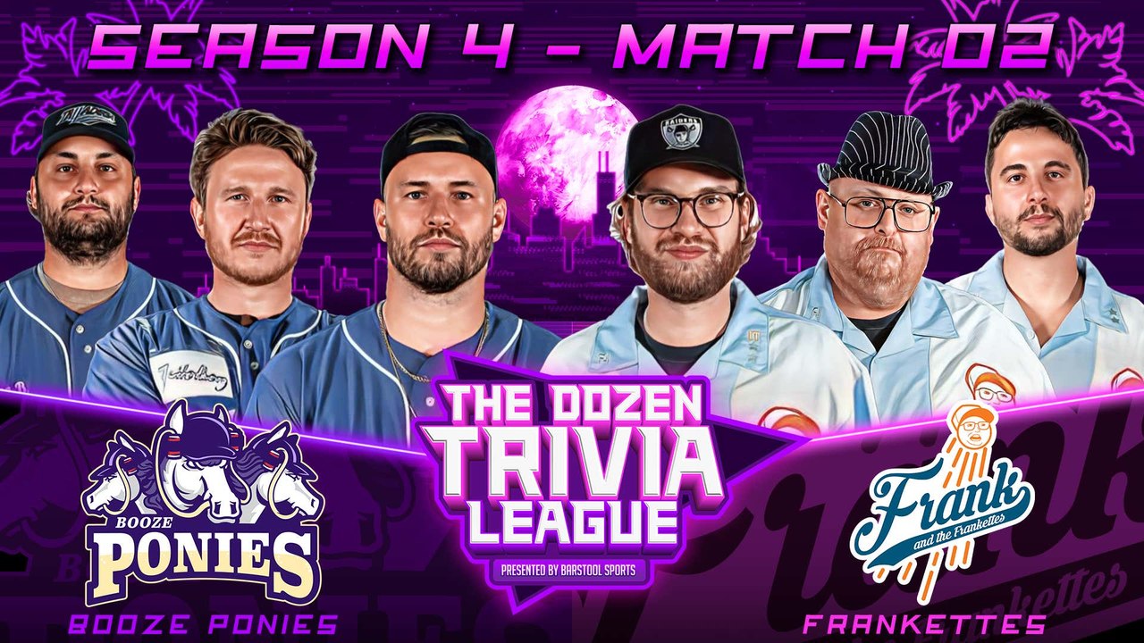 Booze Ponies vs. Frank & the Frankettes | Match 02, Season 4 - The Dozen Trivia League