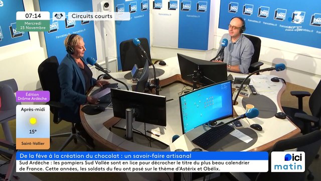 A Tournon-sur-Rhône et Valence, Les Llanas , Artisans chocolatiers-confiseurs nous régalent…