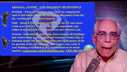 Armada, Atomic, and Salomon Ski Bindings Release Unexpectedly