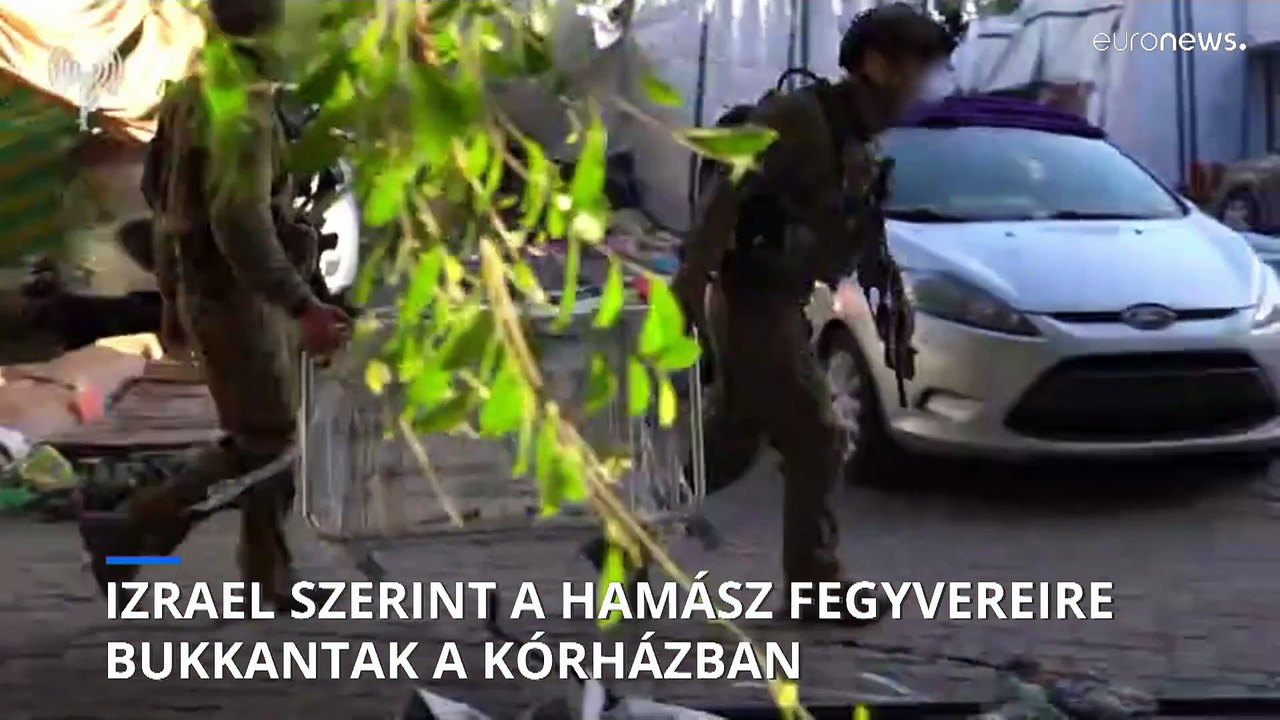 Második napja zajlik az izraeli katonai akció a gázai as-Sifa kórházban