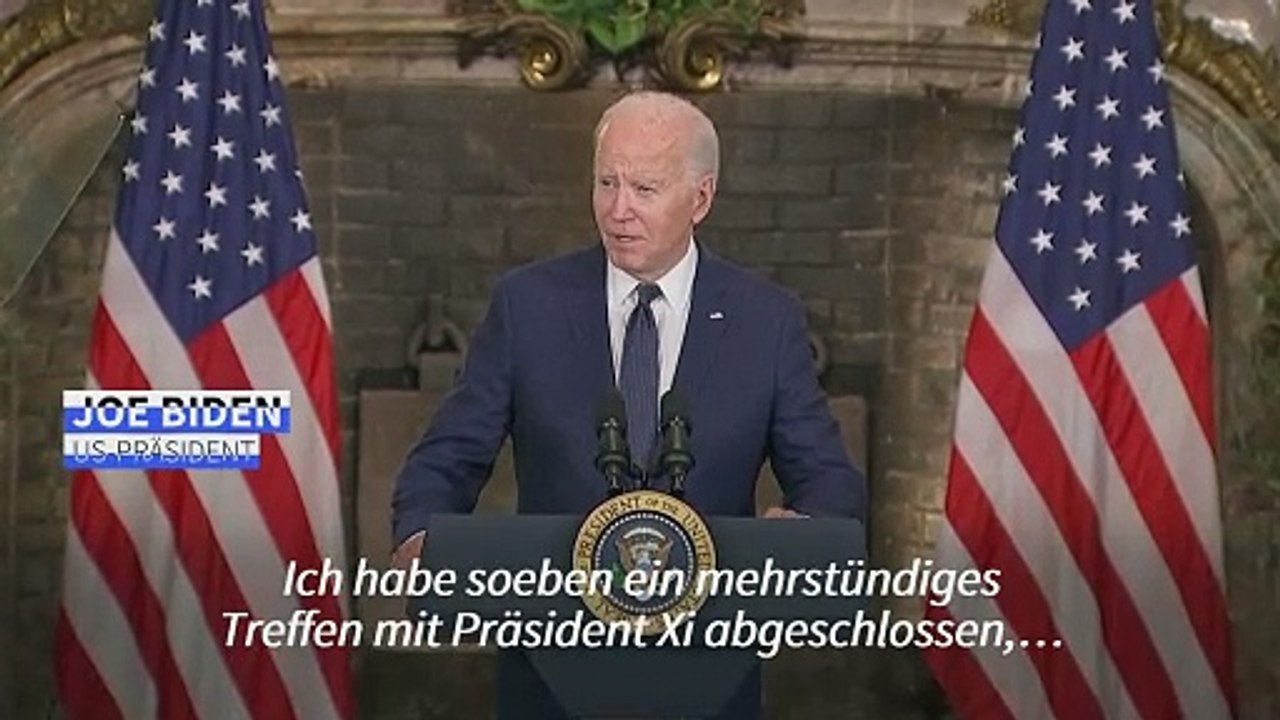 Biden: Gespräche mit Xi 'konstruktiv und produktiv'
