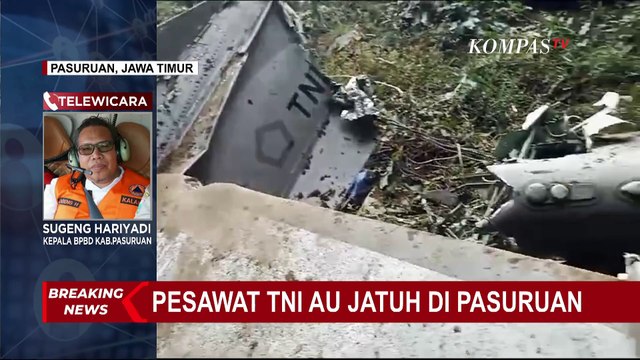 BPBD Pasuruan Ungkap Evakuasi serta Korban 2 Pesawat TNI Jatuh di Lereng Gunung Bromo