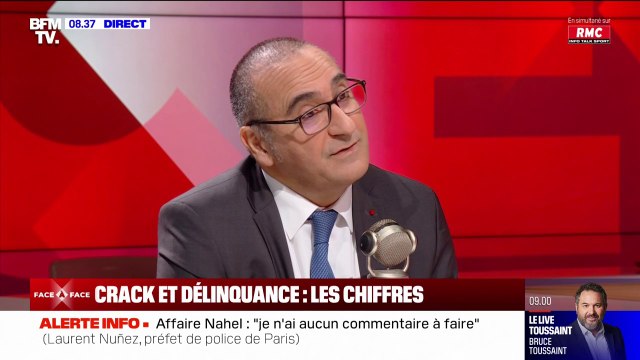 Délinquance: Les violences aux personnes dans les transports baissent de manière significative de -30% assure Laurent Nuñez