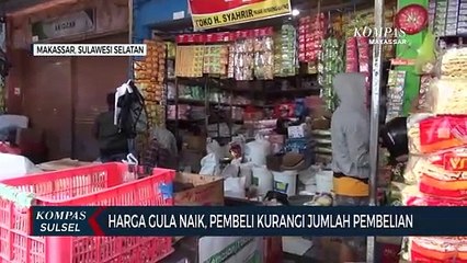 Harga Gula Naik, Pembeli Kurangi Jumlah Pembelian