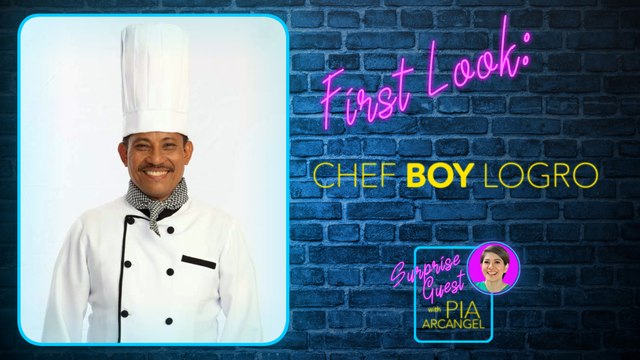 First Look: Chef Boy Logro | Surprise Guest with Pia Arcangel