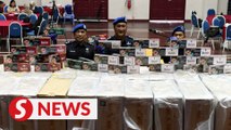 4.9 million illicit smokes seized from Tanjung Tokong house