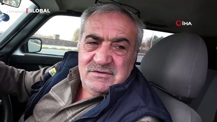 Orada soğuktan örümcek ağları bile buz tuttu!