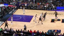 Durant finds Eubanks for the pick and roll