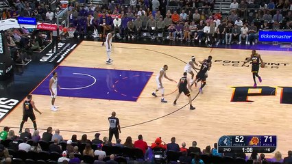 Durant finds Eubanks for the pick and roll