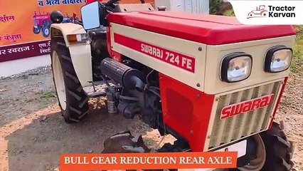 बड़े ट्रैक्टर जैसा काम करेगा ! Swaraj 724 FE 4WD Mini Tractor Full Features in Hindi _ Tractorkarvan