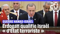 Guerre Hamas – Israël : Erdogan qualifie Israël « d'État terroriste » #shorts