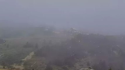 Uludağ'a mevsimin ilk karı yağdı