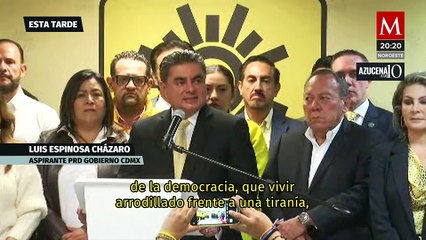 Скачать видео: Aspirantes del PRD, PRI y PAN se registran para la contienda del Frente Amplio en la CdMx