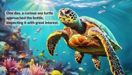 Grandpa’s message in a bottle| English learning story for school-aged kids