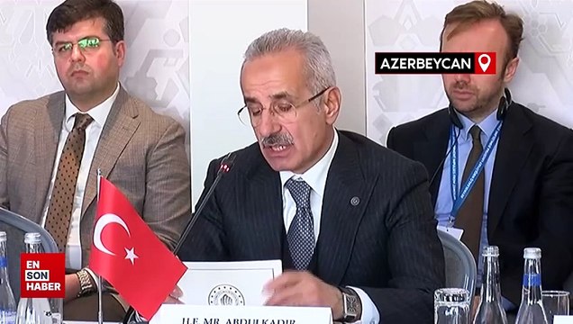 Abdulkadir Uraloğlu: Zengezur Koridoru için Azerbaycan ile çok yakın çalışıyoruz