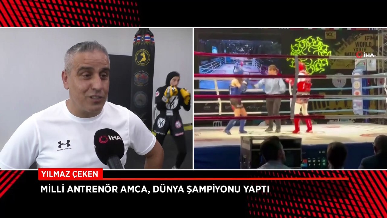 Milli antrenör amcasının ısrarıyla spora başladı, 16 yaşında dünya şampiyonu oldu