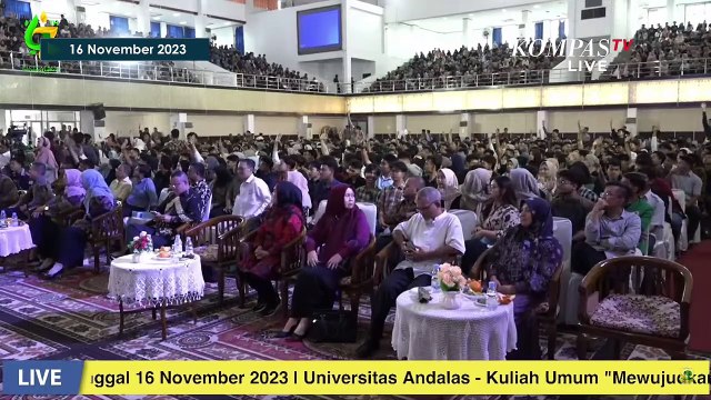 [FULL] Kala Mahfud MD Dicecar Ragam Pertanyaan Mahasiswa Universitas Andalas saat Isi Kuliah Umum