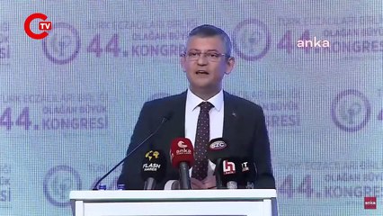 Özgür Özel, TEB 44. Olağan Büyük Kongresi'nde konuşuyor!