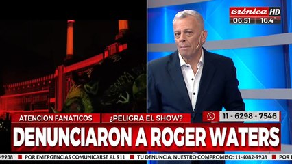 Denunciaron a Roger Waters por declaraciones antisemitas ¿Peligra el show en River?