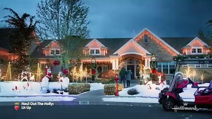 Haul out the Holly Lit Up Movie (2023) - Lacey Chabert, Wes Brown