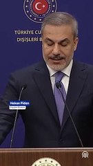 Hakan Fidan'dan Gazze çıkışı: Sessiz kalamayız