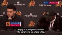 Suns turn up the heat with 'leader' Booker back