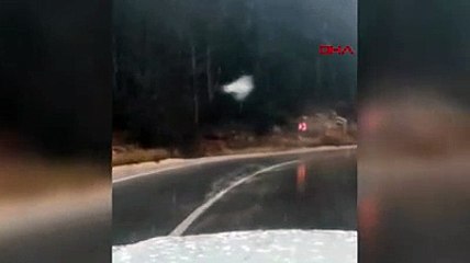 Kış turizminin merkezine mevsimin ilk karı düştü