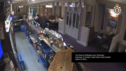 Police release CCTV footage of wanted man Richard Scatchard night before, and morning after, woman's death