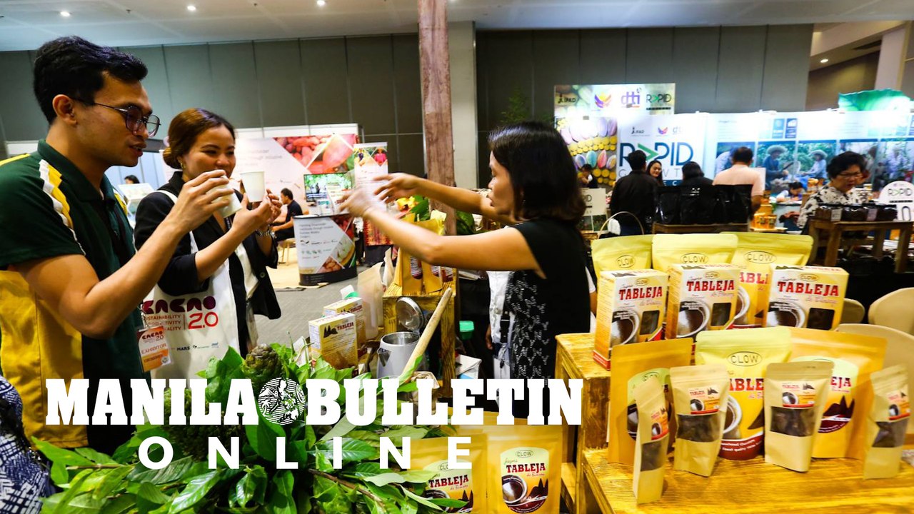 Exhibitors showcase cacao-based products during National Cacao Congress in Davao City