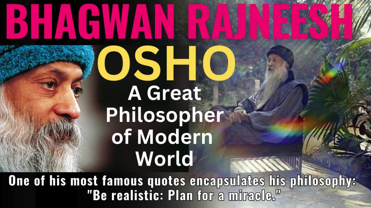 A great Modern Philosopher Bhagwan_Rajnees