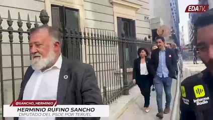 La pregunta de Negre al diputado del PSOE al que le tiraron huevos: ¿Cómo va a explicar en Teruel que vais a dar más dinero a Cataluña?