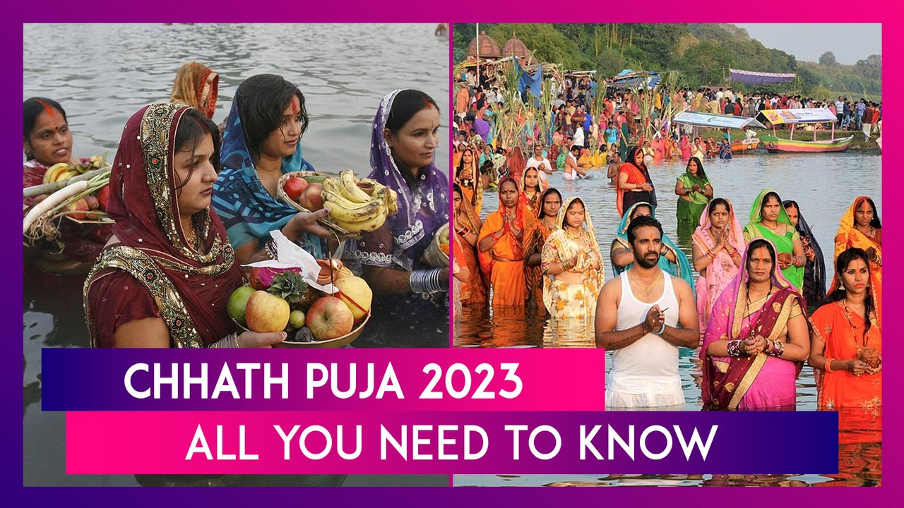 Chhath Puja 2023 Dates From Nahay Khay And Kharna To Sandhya Arghya And Usha Arghya Know 3114