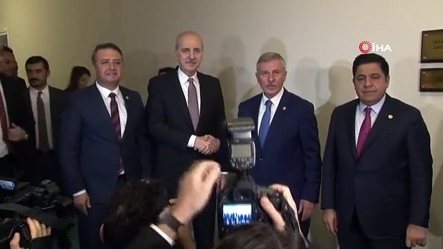 TBMM Başkanı Numan Kurtulmuş, Saadet Partisi'ni ziyaret etti