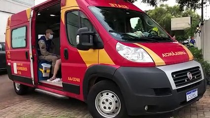 Mulher fica ferida ao sofrer queda no bairro Country