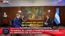 Massa insistió con su idea de llamar a un 