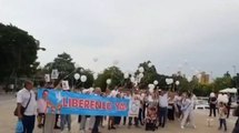 Con marchas exigen la libertad del odontólogo Juan Carlos Bayter, secuestrado en Magdalena