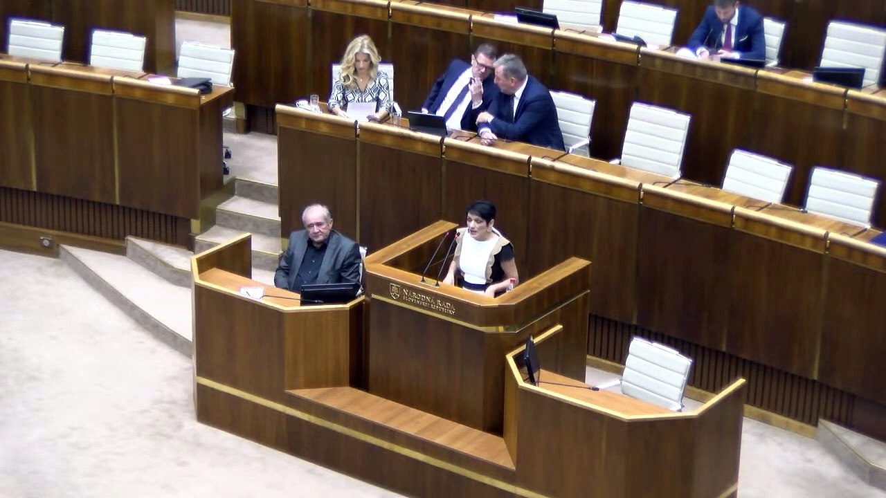 Rokovanie Národnej rady SR
