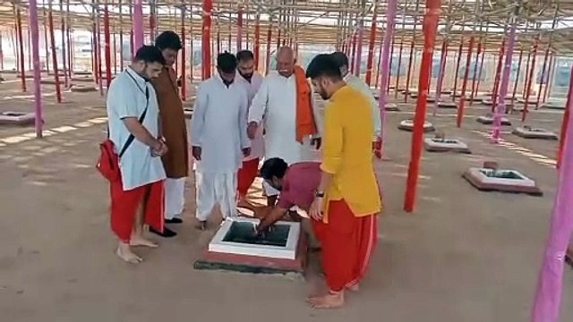 इस महायज्ञ में दी जाएगी 135 ​क्विंटल सामग्री से 1 लाख 60 हजार आहूतियां