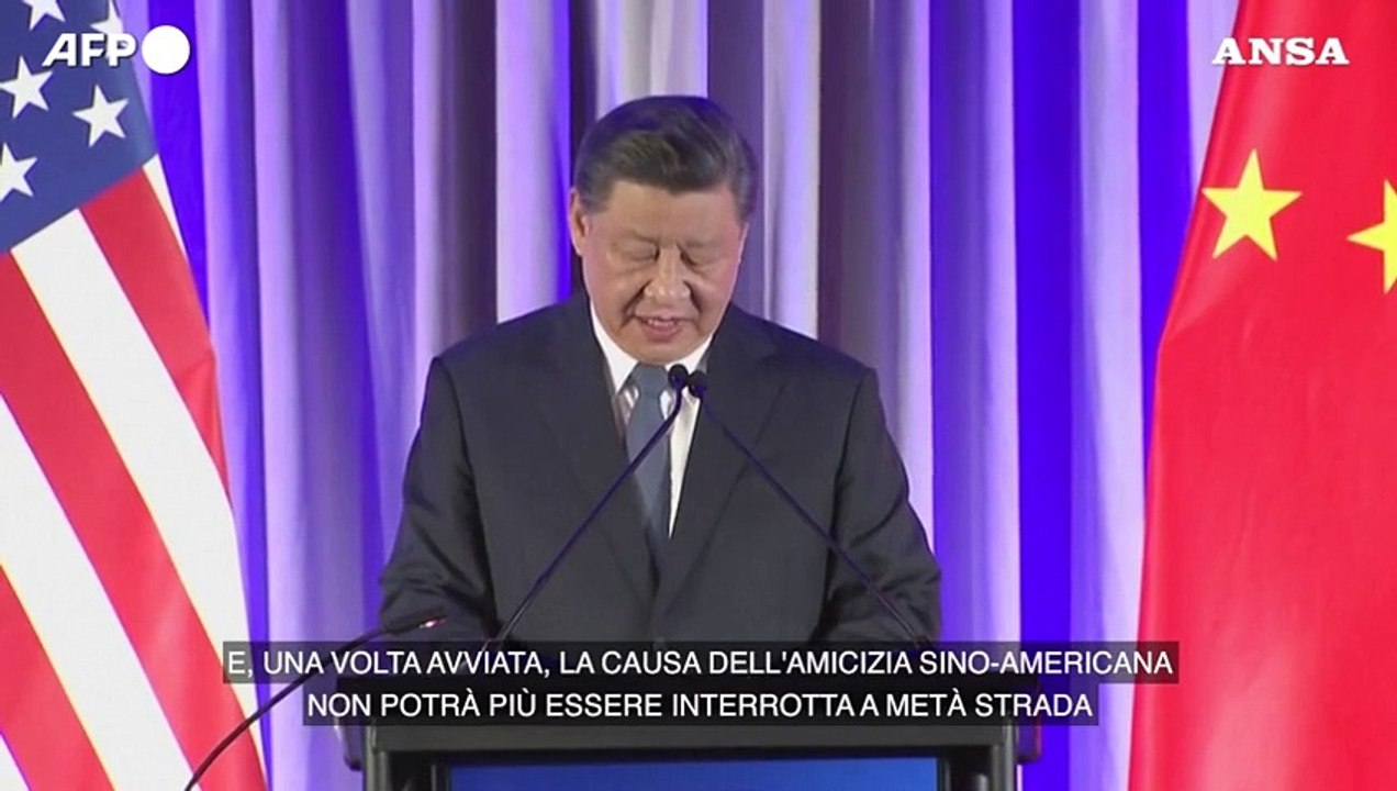 Xi: "Una volta aperte relazioni Usa-Cina non saranno chiuse"
