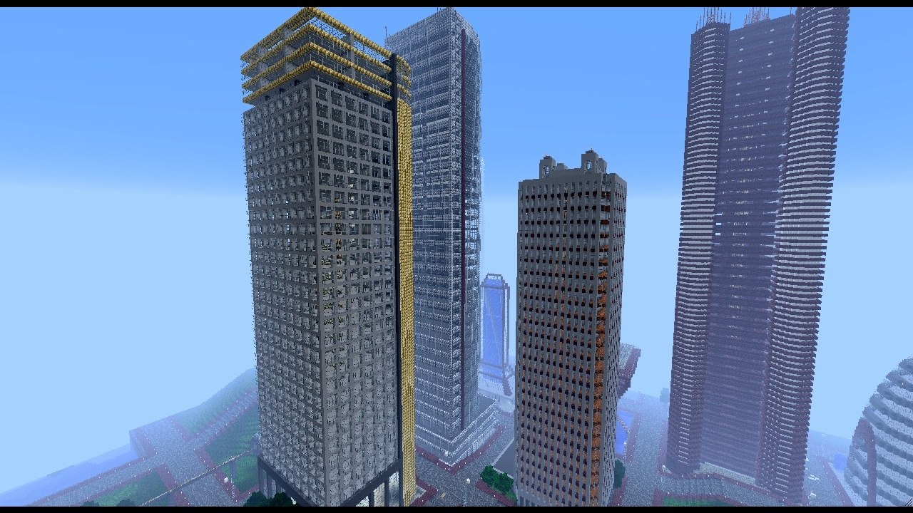 GÖKDELEN YAPIYORUZ !!! - Minecraft Modern Evler