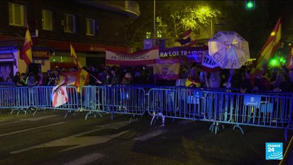 Spain's Sanchez secures another term amid protests over Catalan separatists deal