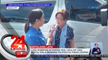 Dating VP Leni Robredo at dating Sen. Leila De Lima, muling nagkita; wala munang pulitika sa pinag-usapan | 24 Oras