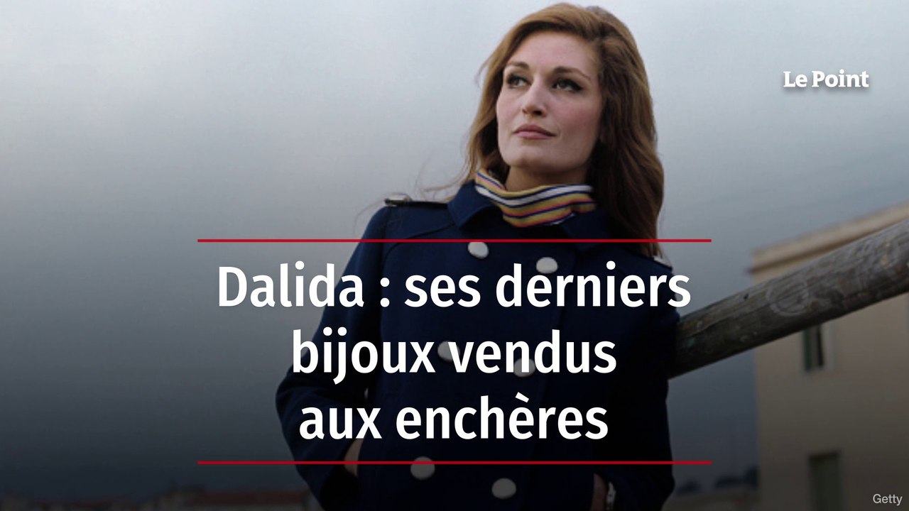Dalida : ses derniers bijoux vendus aux enchères