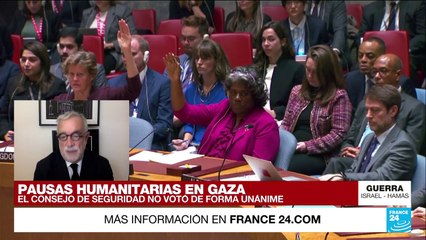 Luis Moreno: 'EE. UU. no vetó la nueva resolución de la ONU sobre pausas humanitarias en Gaza'