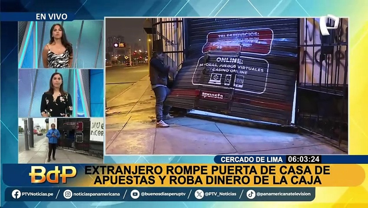 San Isidro: Delincuentes asaltan a balazos a ciudadana argentina que llegaba de viaje