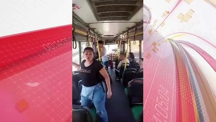 Mãe quebra janela de ônibus após filho passar mal com o calor; vídeo